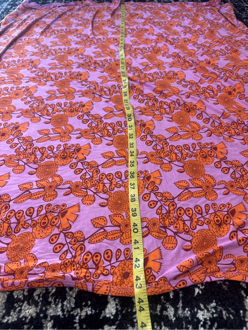 KATE QUINN Single Layer Blanket Orange, Tropical, Vine swaddle NWT - Picture 2 of 5